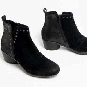 Romika Daisy 01 ankle boots‎ black suede women's 40 9.5 waterproof professional